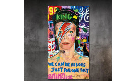 Картина с неоном David Bowie Картина с неоном David Bowie